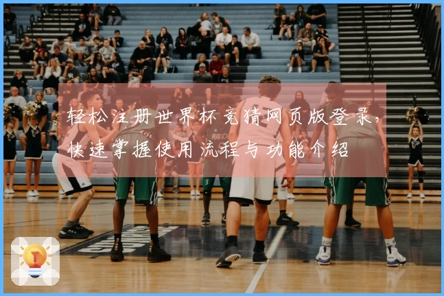 轻松注册世界杯竞猜网页版登录，快速掌握使用流程与功能介绍
